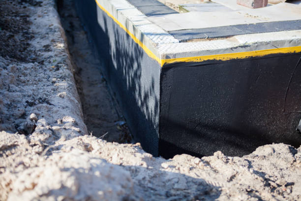 Professional Wet Basement Repair technician working in Vauxhall, NJ